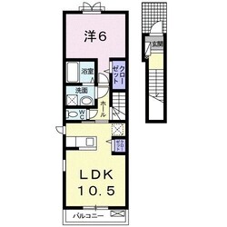 ハイブリッジ鵠沼IIの物件間取画像